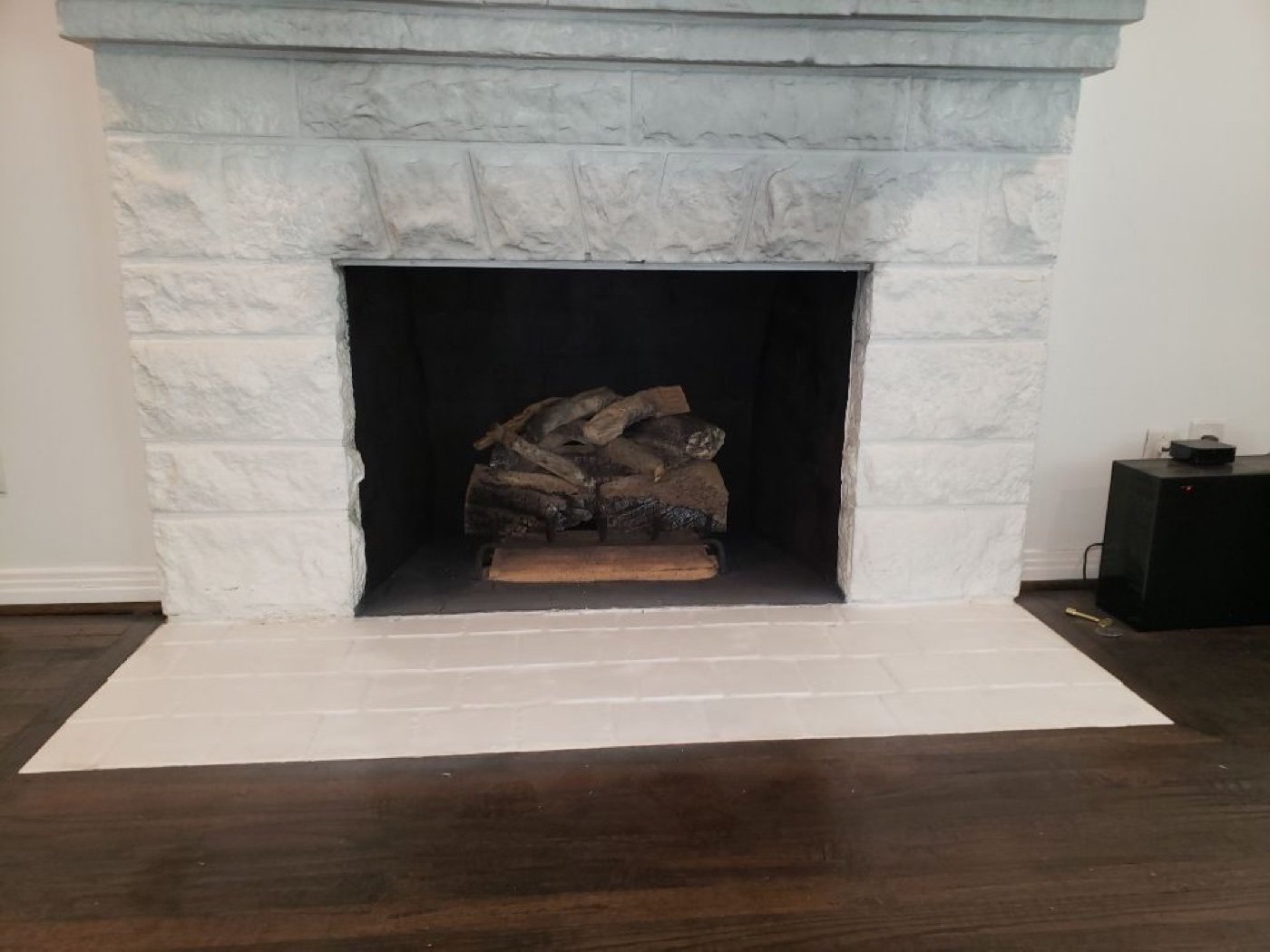 Firebox after repair and restoration Dallas TX